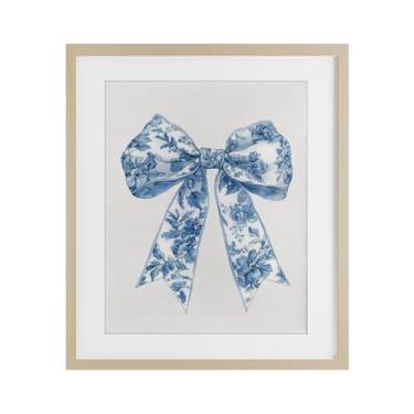 Imagem de Stupell Industries Impressão emoldurada de bétula de arco delicado macio sob vidro, design por letras e forrado, 40,6 x 33,5 cm