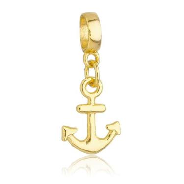 Imagem de Berloque Âncora Mar Banhado a Ouro 18k - Work Semijoias