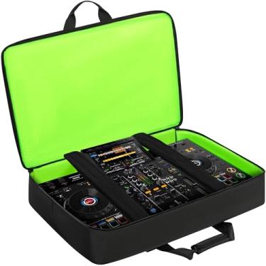 Imagem de IBVIVIC Bolsa De Armazenamento Para Controlador Dj Compatível Com Xdj-Rx2, Xdj-Rx3, Prime 4, Mcx8000, Mixtrack Pro 3 Nv - Estojo Viagem Acolchoado