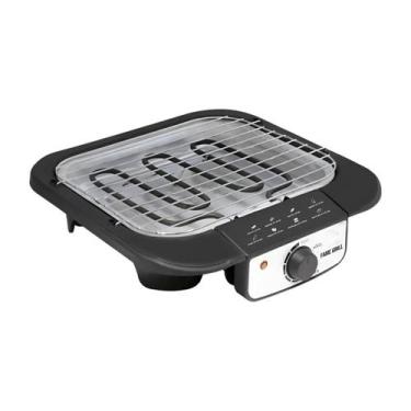 Imagem de Churrasqueira Elétrica 127v Portátil Grelha Pequena Fame