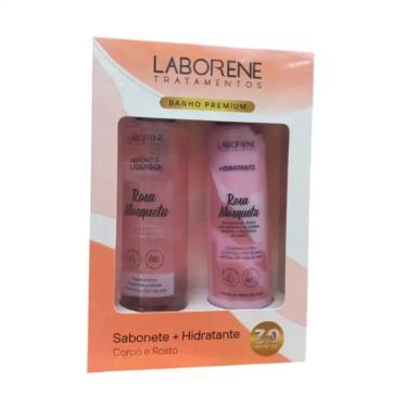 Imagem de Kit Laborene Rosa Mosqueta Sabonete Líquido 200ML + Hidratante 200ML