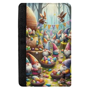 Imagem de TSENQUE Capa para cinto de segurança de Páscoa Gnomos Capa de cinto de segurança macia para ombreiras Capa de cinto de segurança automática