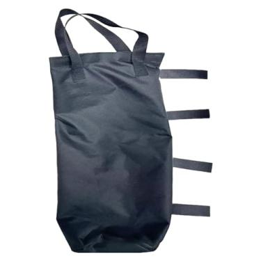 Imagem de BAHULA Sacos de areia de dossel, pacote com 4 sacos de areia para área externa, pacote com 4, tenda de dossel dobrável, kit de sacos de areia para barraca de dossel ao ar livre abrigo solar escada de