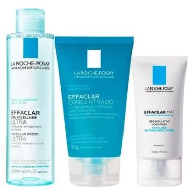 Imagem de La Roche-Posay Kit - Gel de Limpeza + Hidratante Facial + Solução Micelar Kit-Unissex