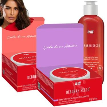 Imagem de Kit Deborah Secco Gel Esfoliante e Clareador e Sabonete Intt Creme e G