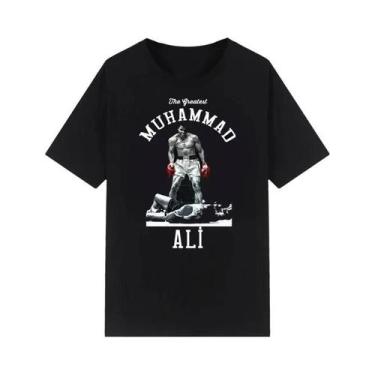 Imagem de Camiseta Masculina De Manga Curta Mike Tyson Boxing Champion Com Desig