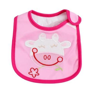 Imagem de Babadores Impermeáveis De Desenho Animado Para Bebês Meninas E Meninos