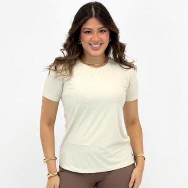 Imagem de Blusa Rosa Bella Manga Curta Dry Feminina-Feminino