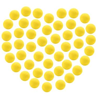 Imagem de 48 Pieces Popper Refill Balls Soft Foam Balls Approx 1.2 Inch in Diameter, Power Popper Refills Foam Ball Refills, Blasters & Replacement Bullet Balls, Fun for Accuracy Games Shooting Games(Yellow)