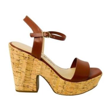 Imagem de Sandália Feminina Via Scarpa Napa Cortiça-Feminino