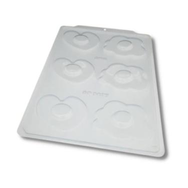 Imagem de Forma de Acetato Simples Grande Ovos Fritos 3595/SP9677 BWB un