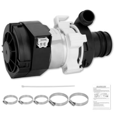 Imagem de Conjunto de bomba de circulação de lava-louças WD26X23258 - compatível com modelos de lava-louças GE, substitui WD26X22285, WD26X22826, WD26X22518, EAP11772000 - Peça original OEM com motor sem escova