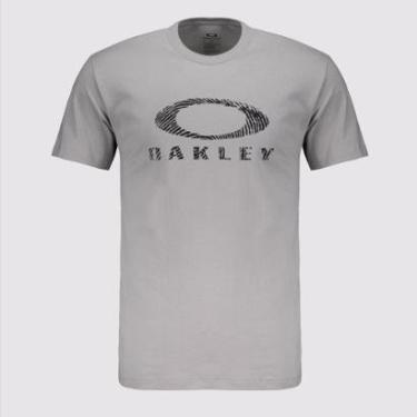 Imagem de Camiseta Oakley Ellipse Fingerprint SS Masculina-Masculino