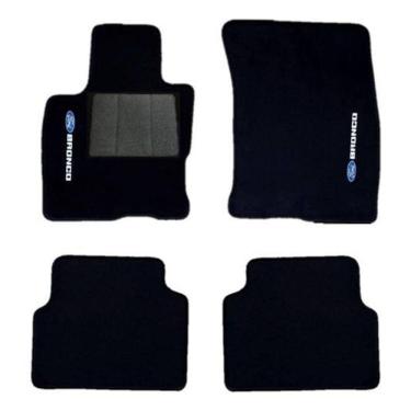 Imagem de Jogo De Tapete Automotivo Para O Bronco Carpete Base Pinada