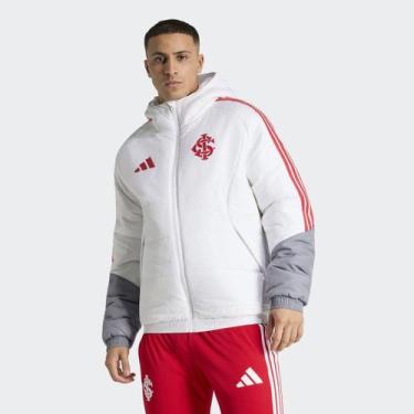 Imagem de Jaqueta Internacional 26/27 Parka Adidas Masculina, Branco, G