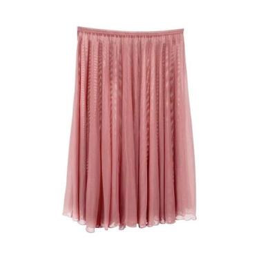 Imagem de Macacão De Ballet Para Exame Com Saia De Gaze E Meia Saia Para Dança, 