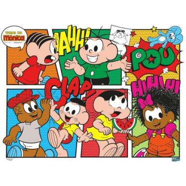 Imagem de Painel TNT Turma Da Mônica Decoração Parede Festa