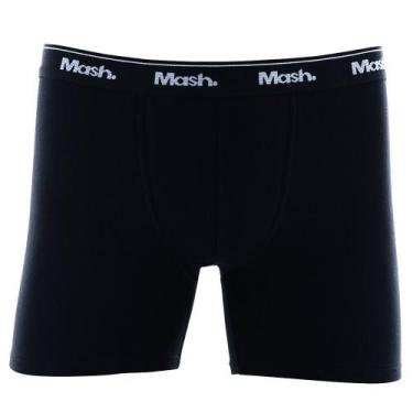 Imagem de Kit C/ 2 Cuecas Boxer Longa Mash 070.40, Preto, G
