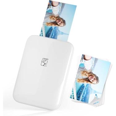 Imagem de Mini Impressora Fotográfica Colorida Bluetooth – Fotos 2×3" Portátil