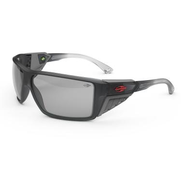 Imagem de Óculos Solar Mormaii Side Shield M0121dk209 Cinza Translúcido Lente Espelhada Cinza-Masculino