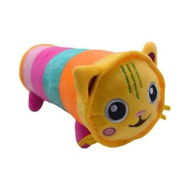 Imagem de Brinquedo De Pelúcia Gato Sereia De 25cm, Boneca Gabby Dollhouse, Anim