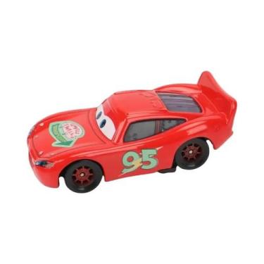 Imagem de Brinquedo Lightning McQueen Disney Pixar Cars 155 Metal Diecast Presen
