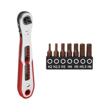 Imagem de Conjunto De Chaves De Fenda Angulares De 90 Graus Com Catraca E Soquet