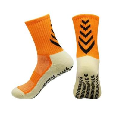 Imagem de Meias Esportivas Unissex Macias E Respiráveis Antiderrapantes Para Fut