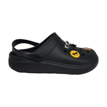 Imagem de Babuche Clog Feminino Eva Leve e Macio Com Bottons Moleca 5832101-Feminino