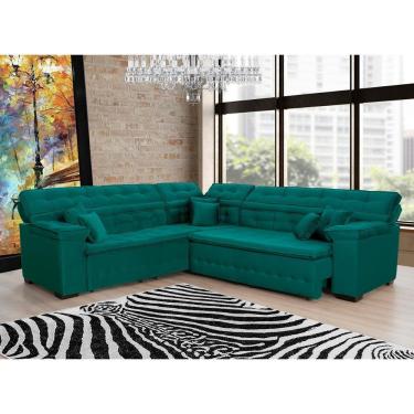 Imagem de Sofá de Canto Magno 2,37x2,37m Verde