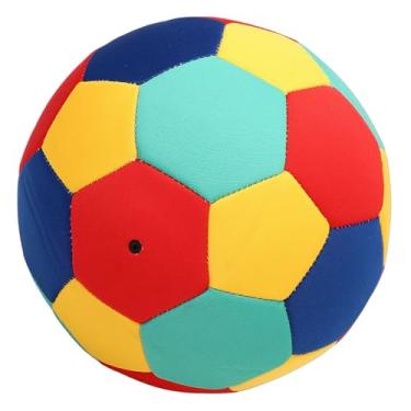 Imagem de Diydeg Bola de Futebol Doméstica, Bola de Futebol de Espuma Macia de 8 pol. Tamanho 4 para Crianças, de Borracha de Neoprene de de Praia Silenciosa para Dentro de Sua Casa