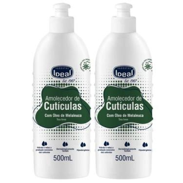 Imagem de Kit C/2 Amolecedor De Cutículas Ideal Com Óleo De Melaleuca 500ml