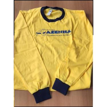 Imagem de Camiseta Manga Longa Amarela Kit com 3 Peças - Onely Sport