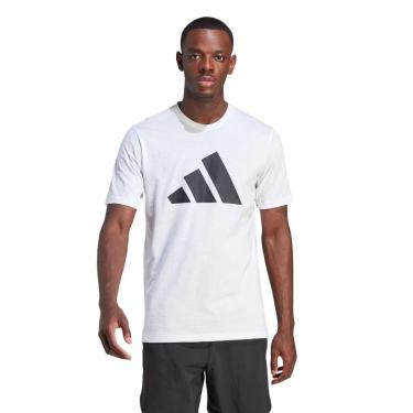 Imagem de CAMISETA M/C TRAINING ESSENTIALS IM4373 - BRANCO/PRETO GG-Masculino