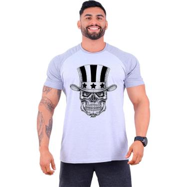 Imagem de Camiseta Tradicional Manga Curta MXD Conceito Caveira De Cartola-Masculino