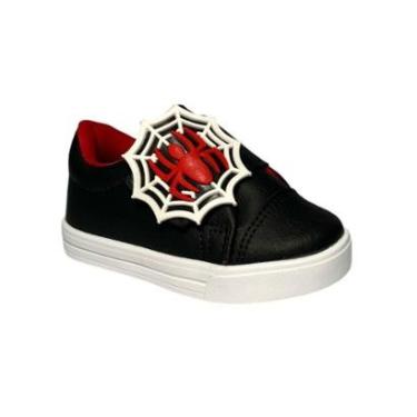 Imagem de Tenis Infantil Menino Juvenil Preto 20 Ao 34-Masculino