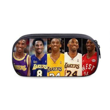 Imagem de Estojo para lápis Kobes Bryants Cartoon Anime de grande capacidade - y