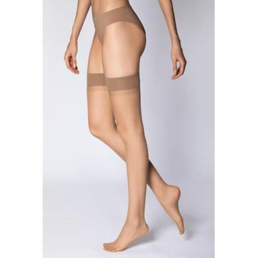 Imagem de Meia Fina 7/8 Tradicional Sem Renda Loba Lupo 5590 Tamanho:ÚnicoCor:Na