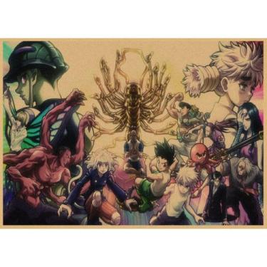 Imagem de Pôster: arte de parede, pintura decorativa, Hunters, anime retrô - yiw