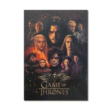 Imagem de Pôster com arte de parede Picture Games Of Thrones Anime Art 51x35,5 c
