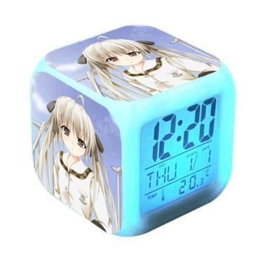 Imagem de Despertador digital LED Yosuga no Sora Square 8x8x8cm - yiweisai