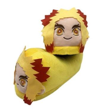 Imagem de Chinelos Demons Slayers Rengoku Kyoujuro Anime Plush 35-40 - yiweisai
