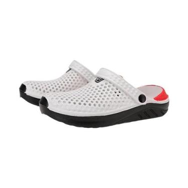 Imagem de Sandálias De Praia Masculinas Leves Com Combinação De Cores Para Ativi