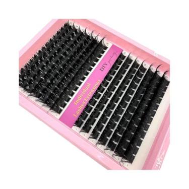 Imagem de Cílios Postiços Individuais De Visom Com Comprimento Misto 60D 80D 100