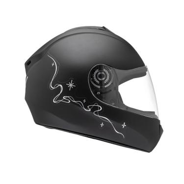 Imagem de Capacete Moto Infantil Criança Fly Young Belle-Unissex