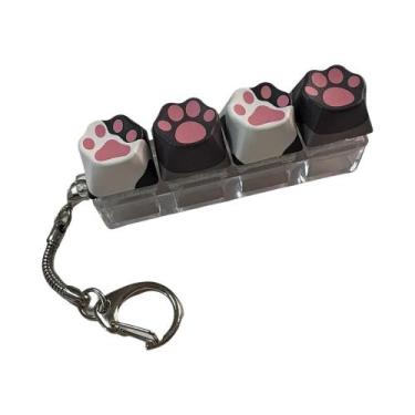 Imagem de Chaveiro De Garra De Gato, Pingente Para Celular, Mochila E Acessórios