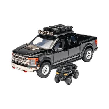 Imagem de Caminhão De Brinquedo Em Metal Escala 1:24 Para Meninos, Presente De A