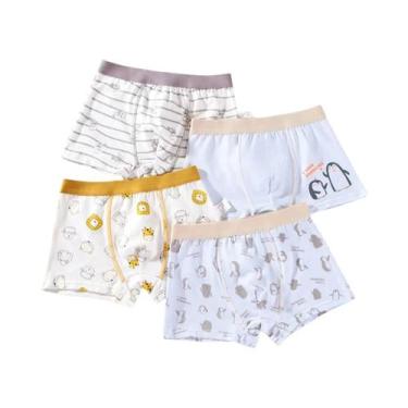 Imagem de Cuecas De Algodão Para Meninos Com Estampa De Dinossauro, Design De An