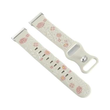 Imagem de Pulseira De Silicone Gravada Para Substituição Do Samsung Galaxy Fit 3