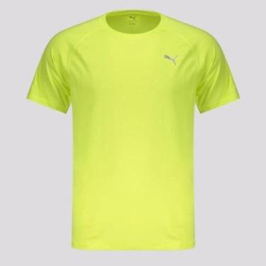 Imagem de Camiseta Puma M Run Velocity AOP Amarela-Masculino